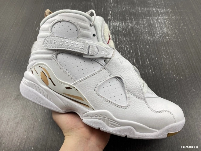 8 Retro OVO AA1239-135 White Jordan 1128